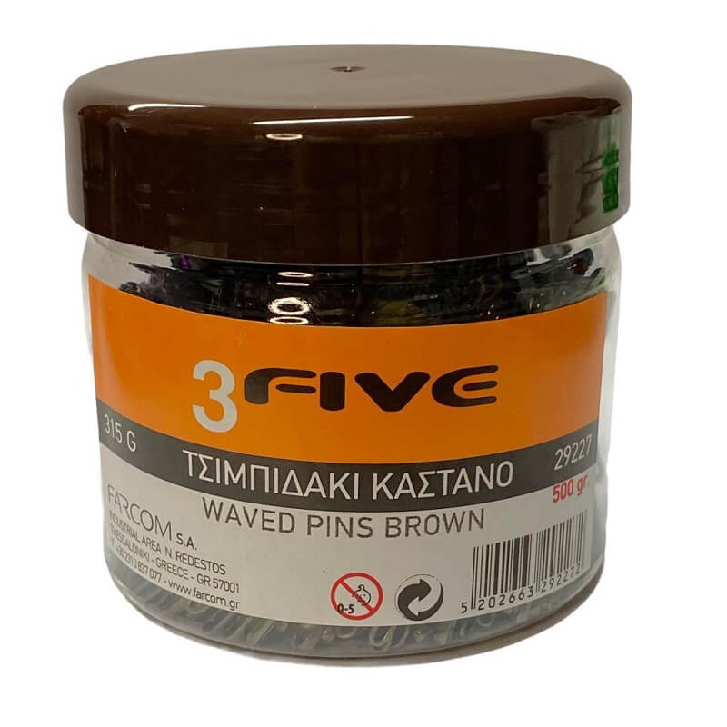 3FIVE-Τσιμπιδάκια-Μαλλιών-Καστανό-250gr-1.jpg